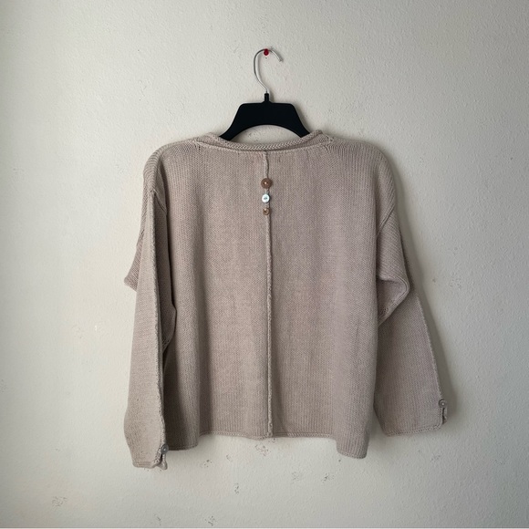 Sweater With Buttons Detail - Picture 2 of 10